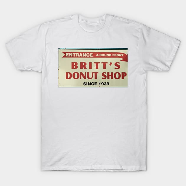 Britts Famous Doughnuts T-Shirt by Cynthia48